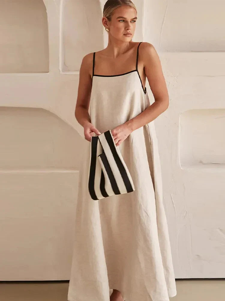 Olivia Flowing Sleeveless Maxi Dress