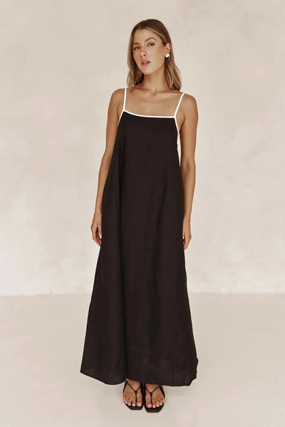 Olivia Flowing Sleeveless Maxi Dress