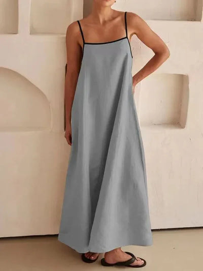 Olivia Flowing Sleeveless Maxi Dress
