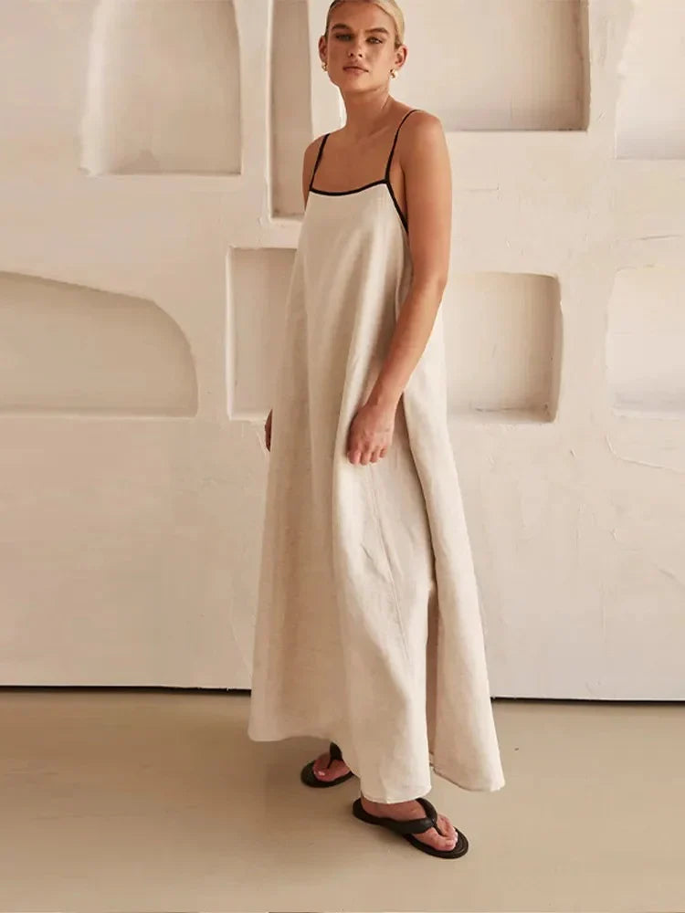 Olivia Flowing Sleeveless Maxi Dress