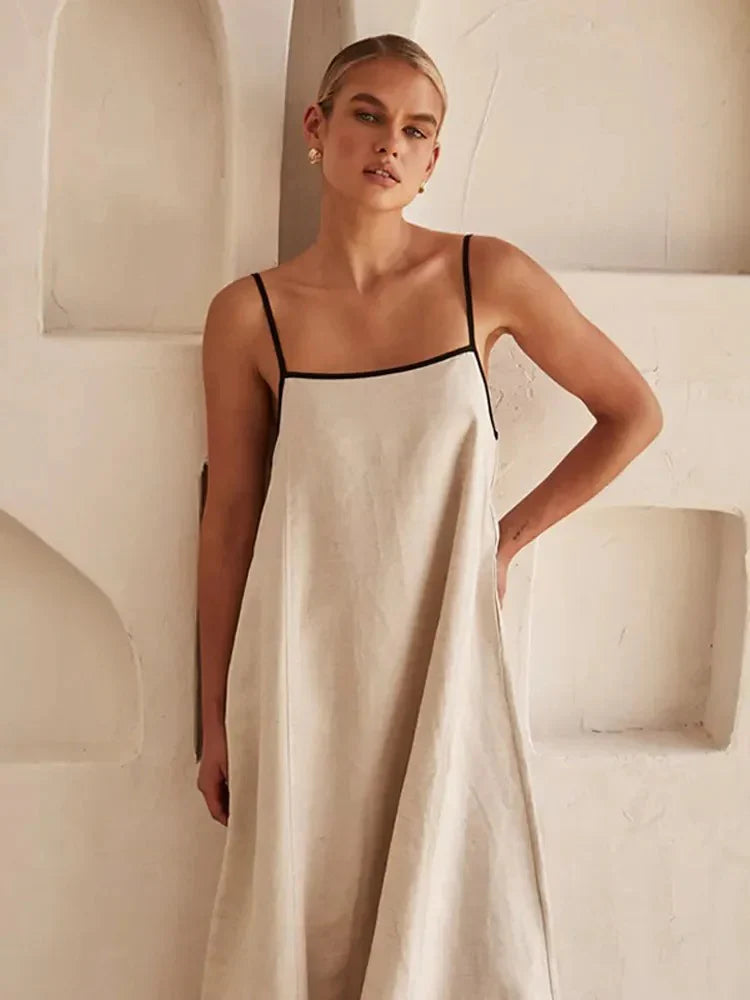Olivia Flowing Sleeveless Maxi Dress