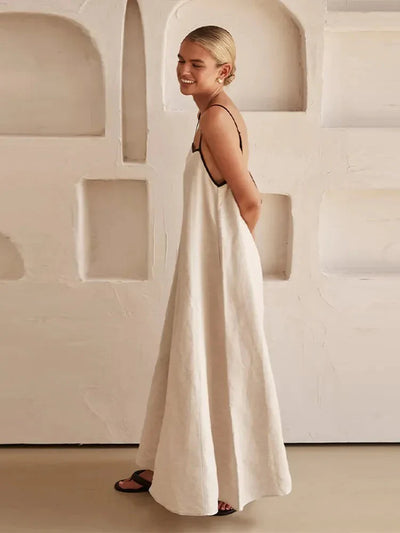 Olivia Flowing Sleeveless Maxi Dress
